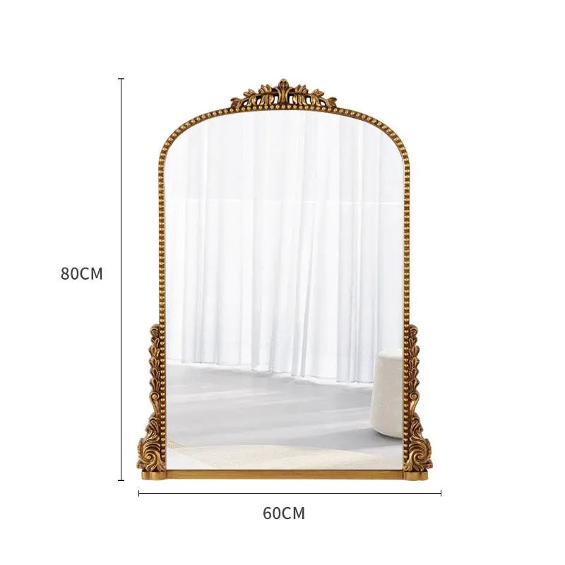 MDF Frame With Beautiful Design Wall Hanging Mirror Luxury Casa