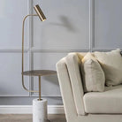 Macarta Golden Floor Lamp. Luxury Casa