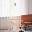 Macarta Golden Floor Lamp. Luxury Casa