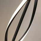 Metal Linear Shape Floor Lamp Luxury Casa