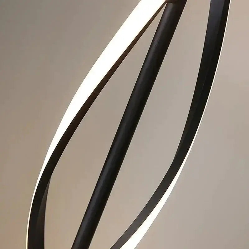 Metal Linear Shape Floor Lamp Luxury Casa