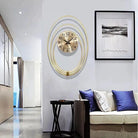 Metal Wall Clock Luxury Casa