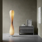Modern Wooden Paper Floor Lamp Luxury Casa