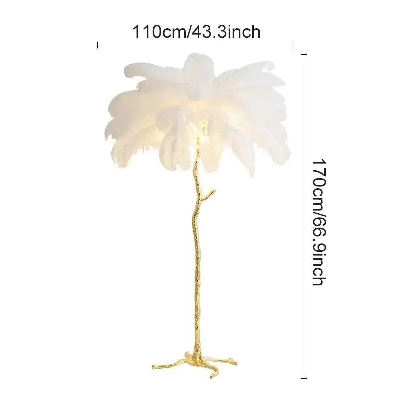 Palm Tree Floor Lamp Luxury Casa