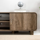 Grey Oak TV Unit with Storage Luxury Casa