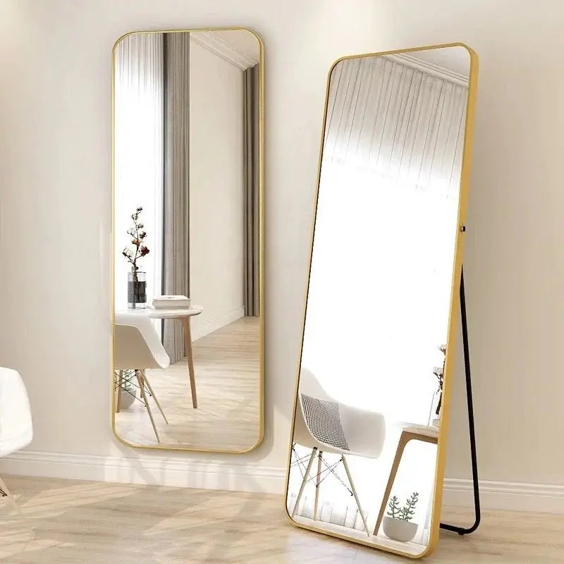 Rectangular Shape Floor And Wall Mirror Luxury Casa