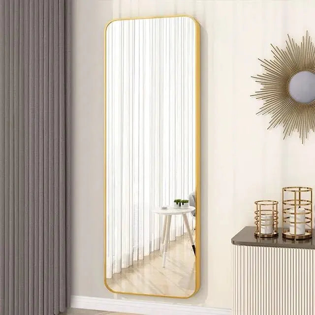 Rectangular Shape Floor And Wall Mirror Luxury Casa