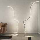 Side Face Floor Lamp Luxury Casa