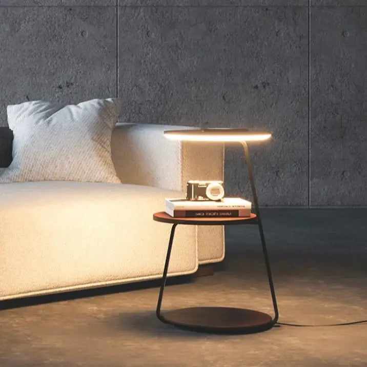 Side Table With Wireless Charger Luxury Casa