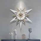 Star-Shaped Wall Clock Luxury Casa