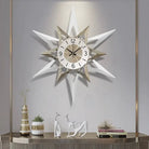 Star-Shaped Wall Clock Luxury Casa