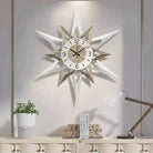 Star-Shaped Wall Clock Luxury Casa
