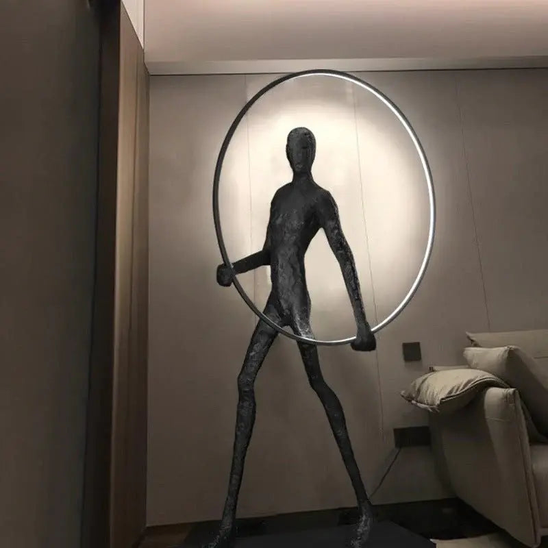 Statue Floor Lamp Luxury Casa