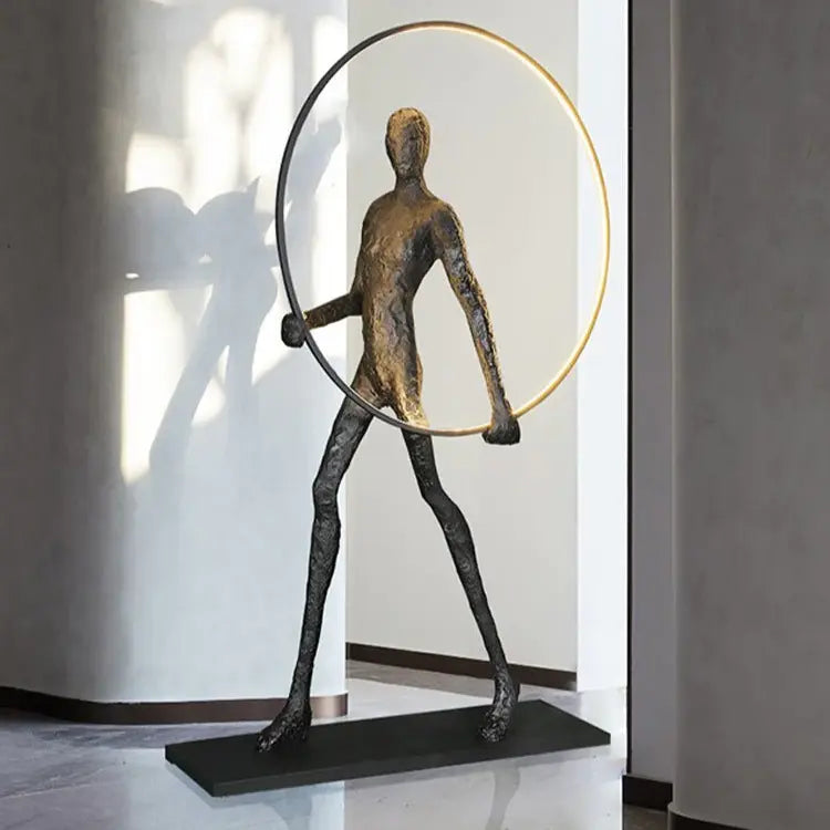 Statue Floor Lamp Luxury Casa