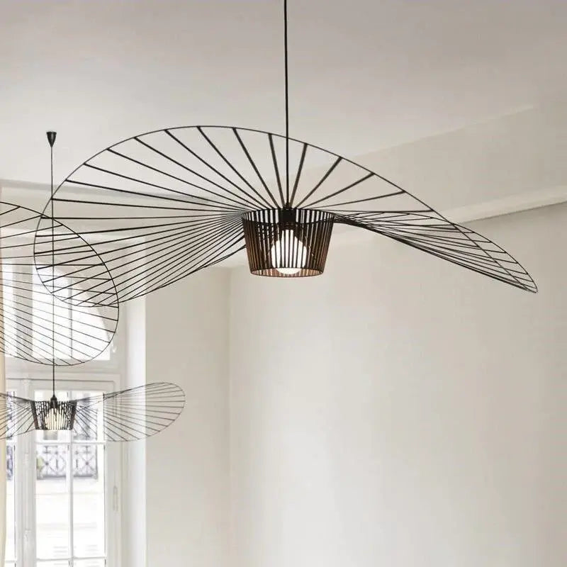 Umbrella Shape Modern Black Ceiling Light Luxury Casa