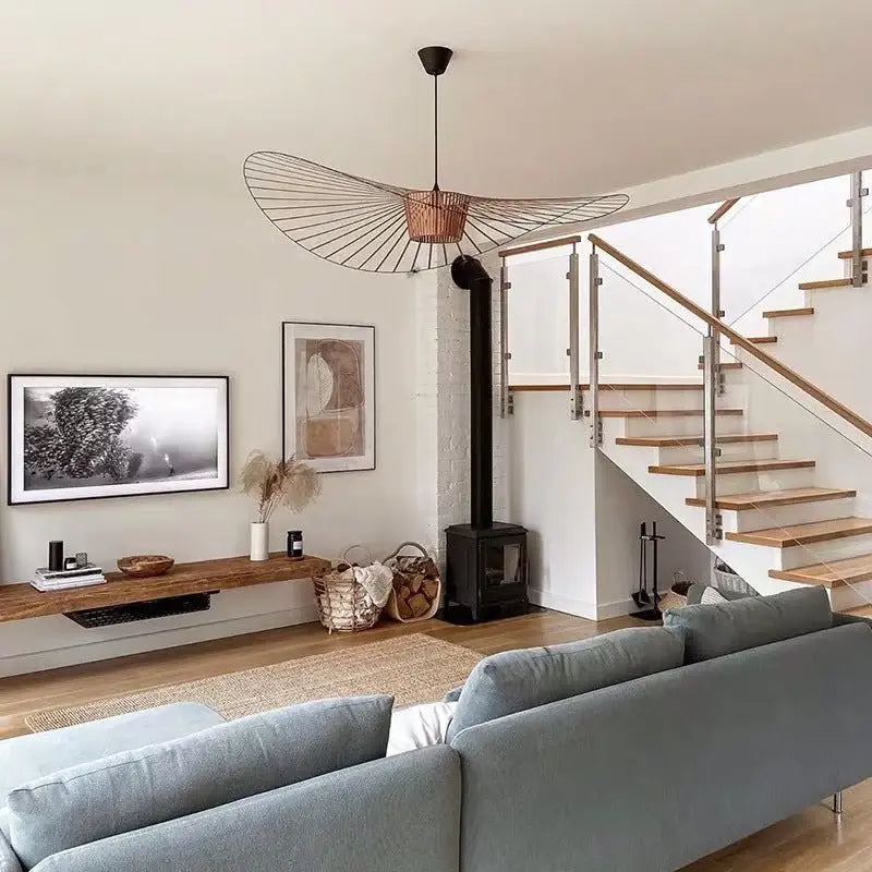 Umbrella Shape Modern Black Ceiling Light Luxury Casa