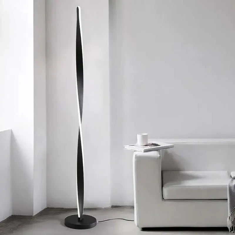 Waves LED Floor Lamp Luxury Casa