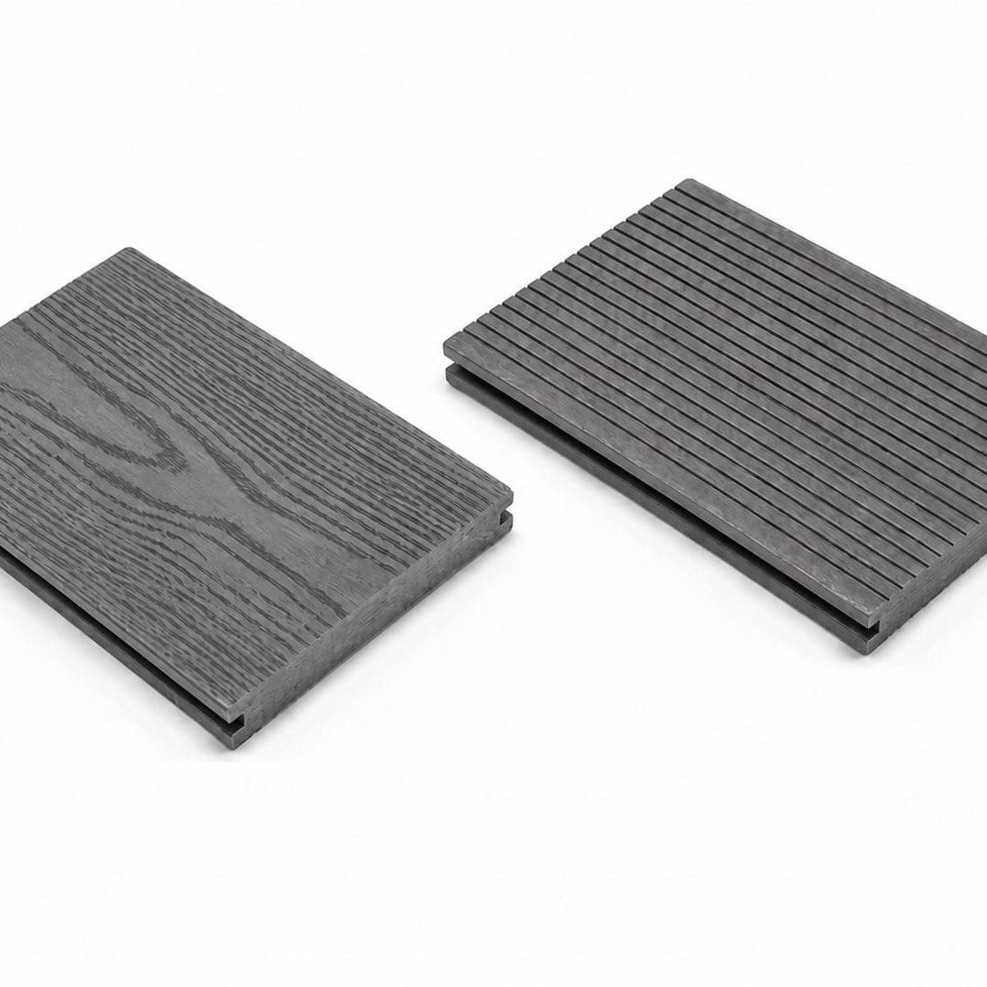 Reversible Solid WPC Outdoor Decking Plank
