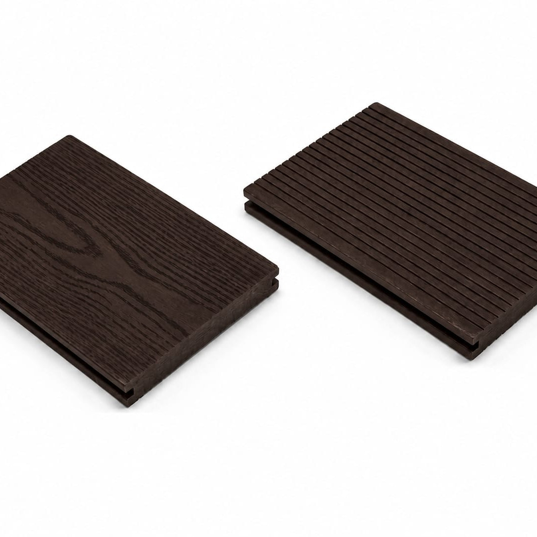 Reversible Solid WPC Outdoor Decking Plank