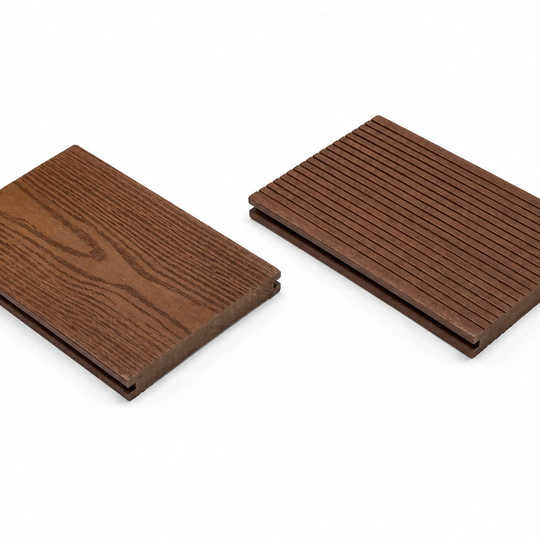 Reversible Solid WPC Outdoor Decking Plank