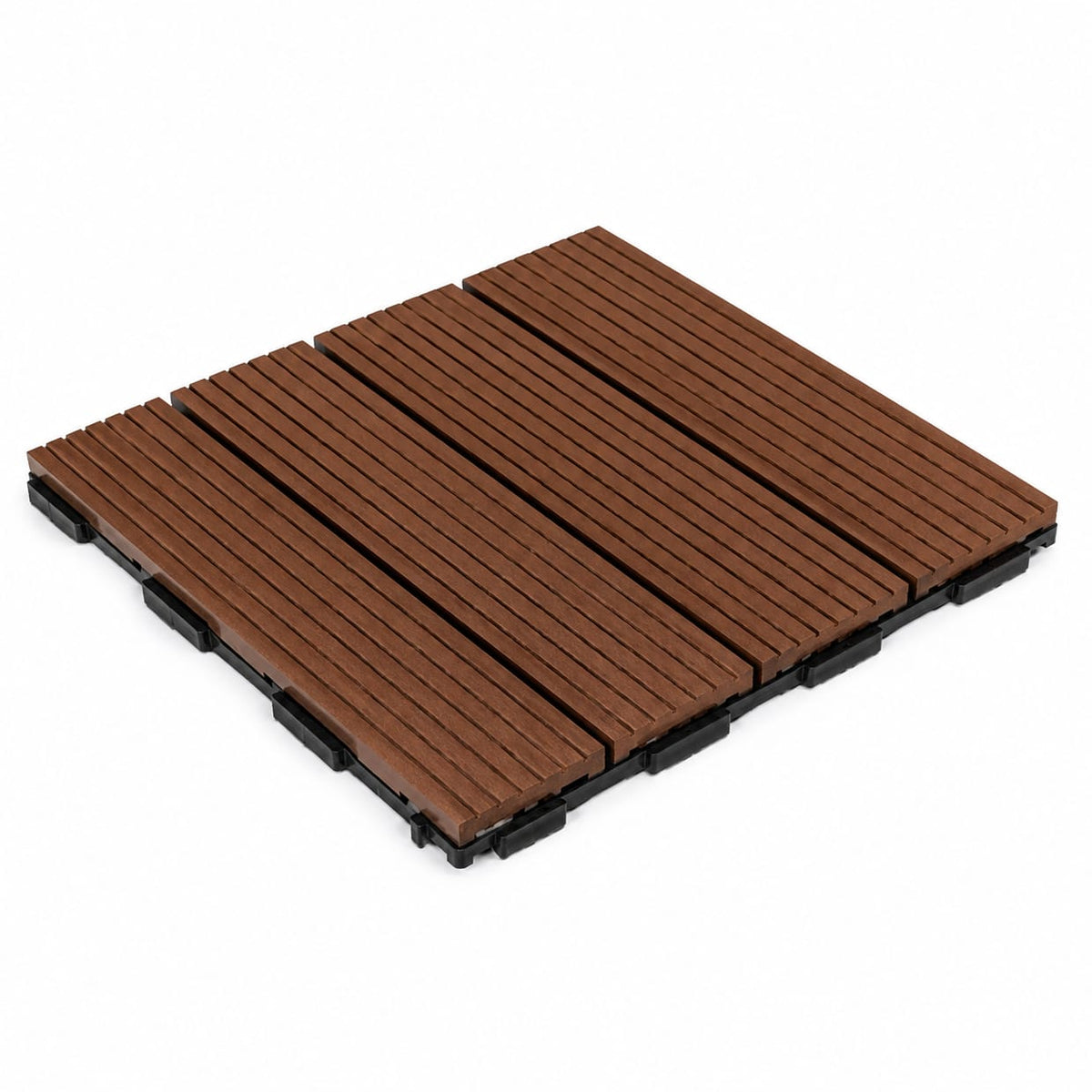 WPC Interlocking Outdoor Deck Tiles