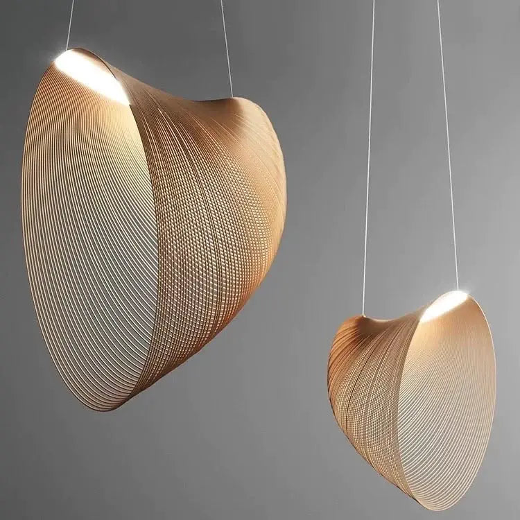 Wood Rings Modern Design Chandelier Luxury Casa