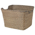 Dark Grey Woven Storage Basket Luxury Casa