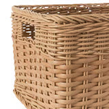 Plastic Rattan-Style Storage Basket Luxury Casa