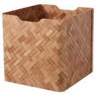 Brown Bamboo Storage Box Luxury Casa