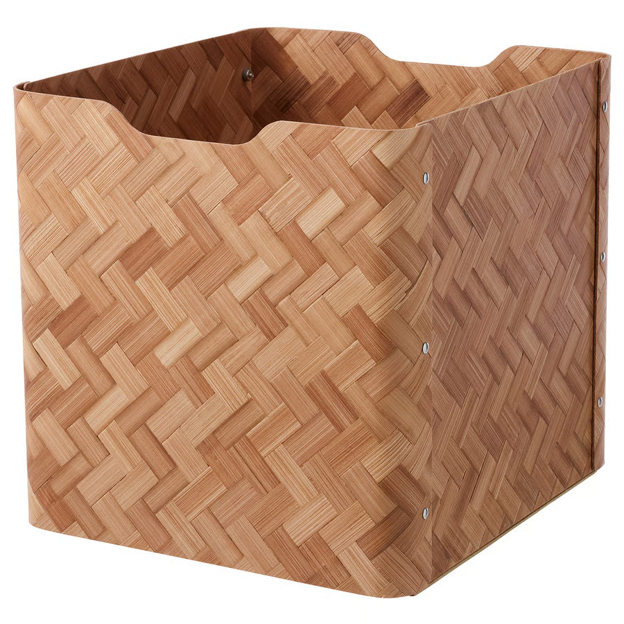 Brown Bamboo Storage Box Luxury Casa