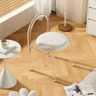 Transparent Acrylic Accent Chair with Cushion Luxury Casa