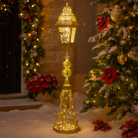 Gold Decorative Lamp Post Holiday Decoration Luxury Casa