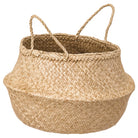 Seagrass Belly Basket with Handles Luxury Casa