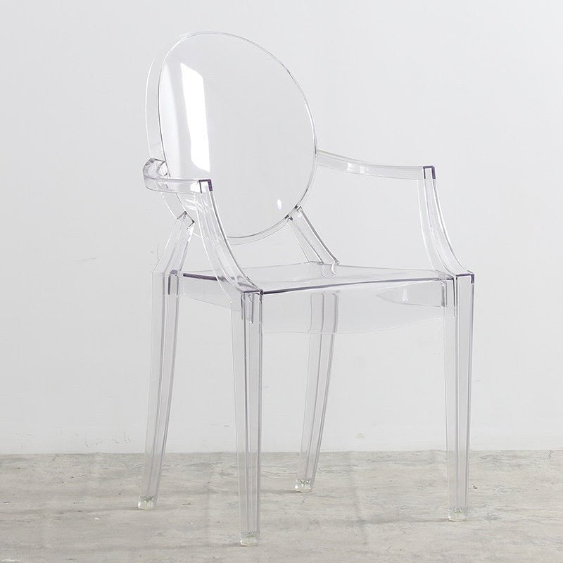 Acrylic Transparent Dining Chair Luxury Casa