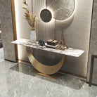 Moon Shape Console Table Luxury Casa