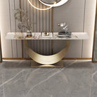 Moon Shape Console Table Luxury Casa