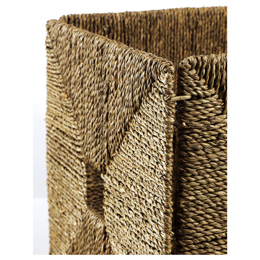 Square Seagrass Storage Basket – Natural Luxury Casa