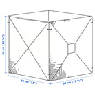 Square Seagrass Storage Basket – Natural Luxury Casa