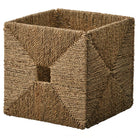 Square Seagrass Storage Basket – Natural Luxury Casa
