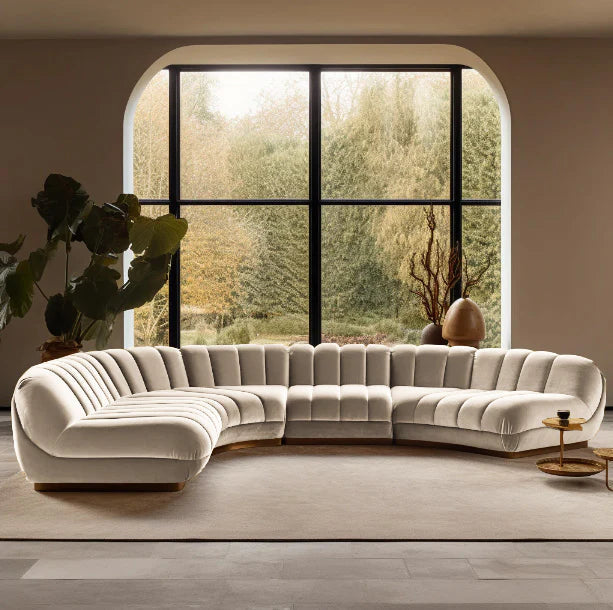 Curved Modular Sofa – Contemporary Luxury Seating Luxury Casa