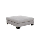 Square Upholstered Ottoman Table Luxury Casa
