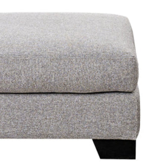Square Upholstered Ottoman Table Luxury Casa