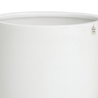 Glossy Tapered Round Planter – Modern Decorative Pot - Small Luxury Casa