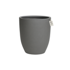 Glossy Tapered Round Planter – Modern Decorative Pot - Small Luxury Casa