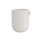 Matte Smooth Cylinder Planter – Modern Decorative Pot - Small Luxury Casa