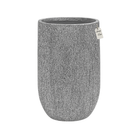 Tall Rustic Wood Grain Planter – Modern Decorative Pot - Medium Luxury Casa