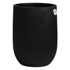 Tall Rustic Wood Grain Planter – Modern Decorative Pot - Large Luxury Casa