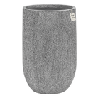 Tall Rustic Wood Grain Planter – Modern Decorative Pot - Large Luxury Casa