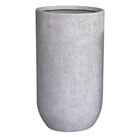 Tall Engraved Textured Planter – Modern Decorative Pot - Large Luxury Casa
