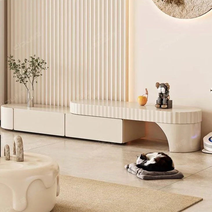 MAGA modern wood tv table Luxury Casa